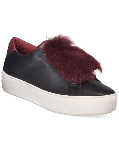 michael kors purple pompom sneakers|Women's Purple Platform Shoes .